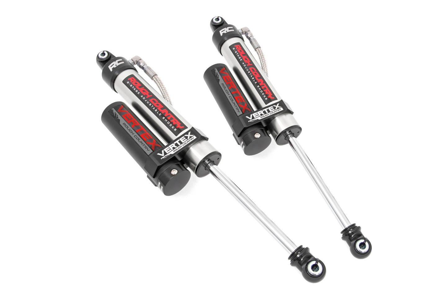 Vertex 2.5 Reservoir Rear Shocks | 5.5-7.5" | Ram 1500 4WD (2009-2018 & Classic)