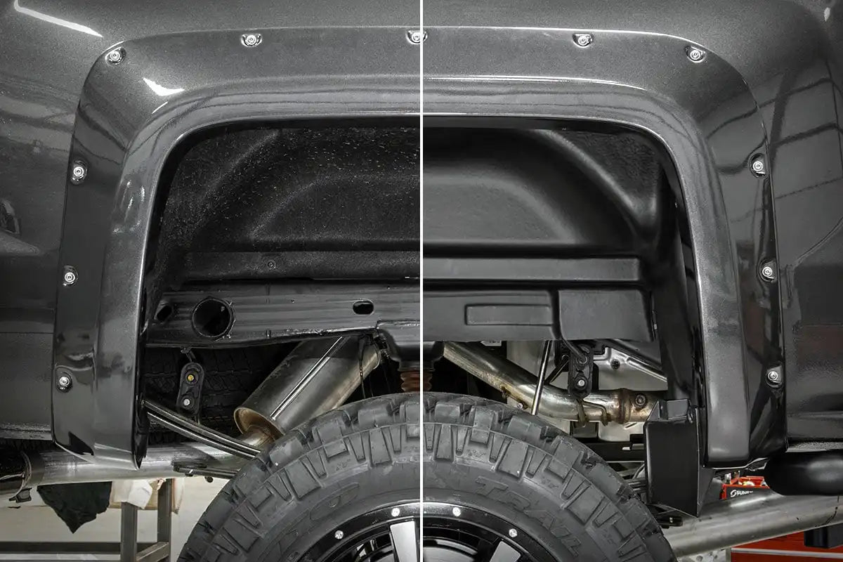 Rear Wheel Well Liners Chevy Silverado 2500 HD/3500 HD 2WD/4WD (2015-2019) 4215