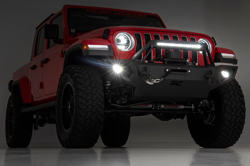 Front Winch Bumper Jeep Gladiator JT/Wrangler JK & JL/Wrangler Unlimited-10585