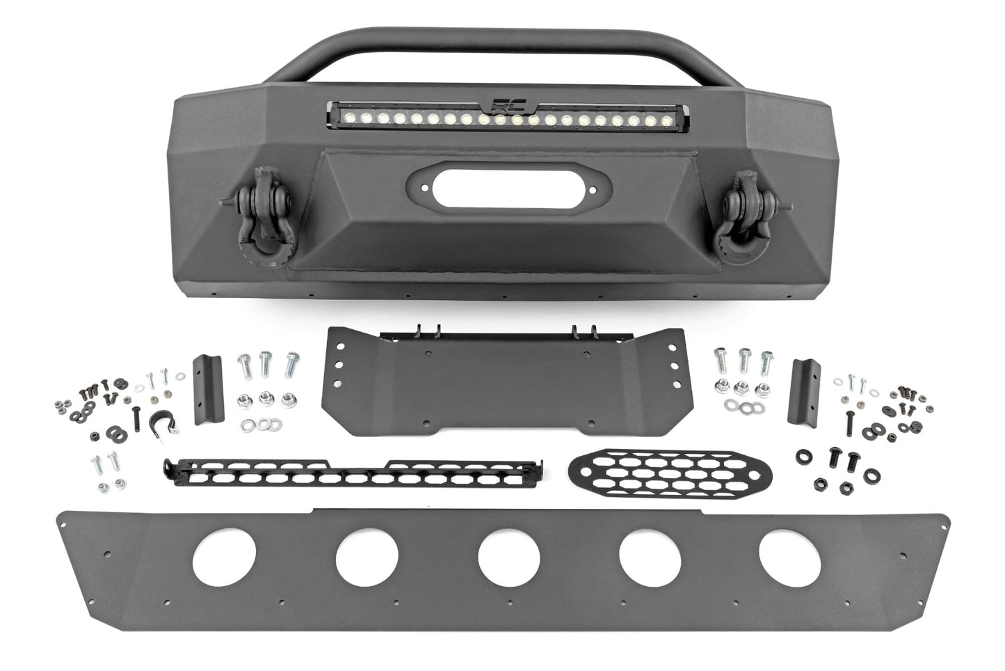Front Bumper | Hybrid | 20" Blk LED | Toyota 4Runner 2WD/4WD (2014-2024)