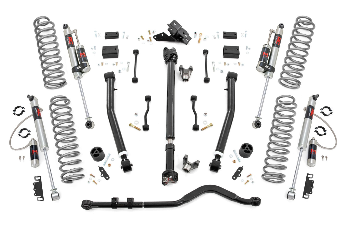 3.5 Inch Lift Kit | Adj Lower | FR D/S | M1R | Jeep Wrangler JL 4WD (24-26)