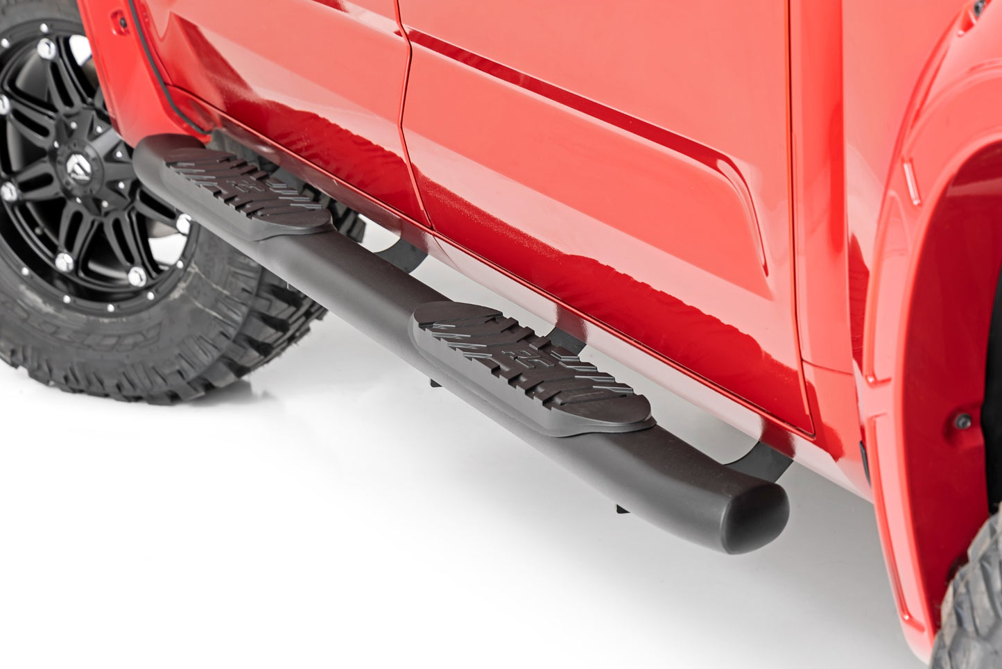 Oval Nerf Steps | Crew Cab | Black | Toyota Tundra 2WD/4WD (2022-2026)