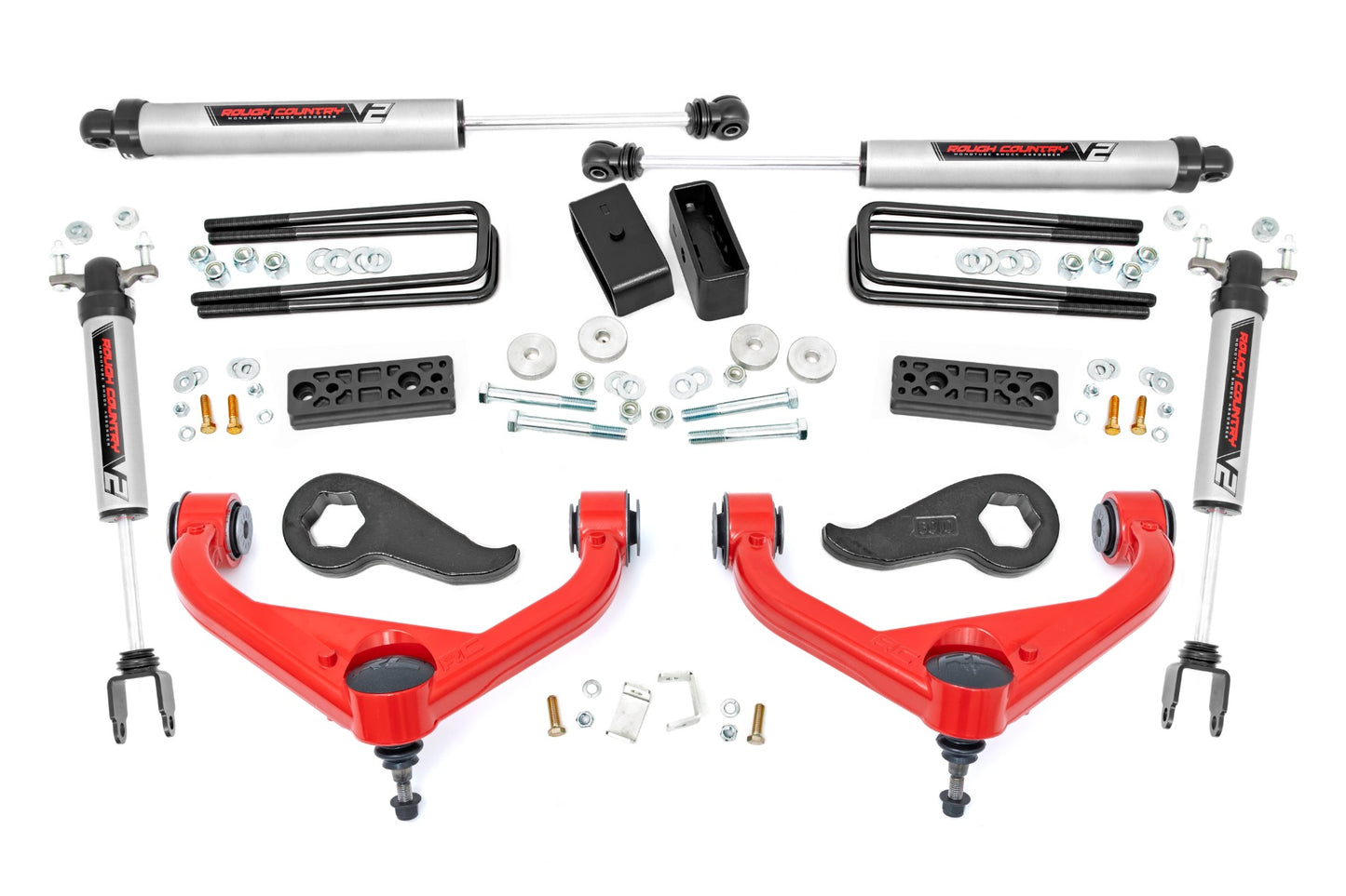 3 Inch Lift Kit | UCAs | V2 | w/ Overloads | Chevy/GMC 2500HD/3500HD (20-26)