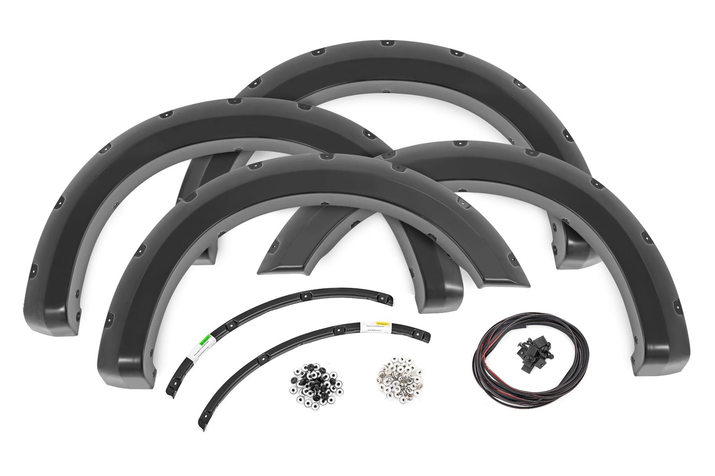 Pocket Fender Flares | YZ Oxford White | Ford F-250/F-350 Super Duty (23-26)