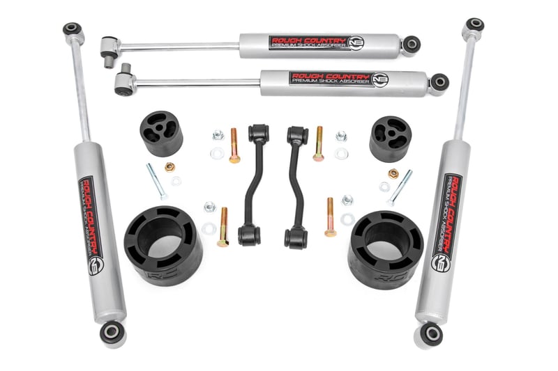 Rough Country 2.5" Suspension Kit for 2020-2024 Jeep Gladiator JT 4WD - 63430A