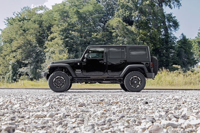 Rough Country 2.5" Lift Kit for 2007-2018 Jeep Wrangler JK Unlimited - 67930