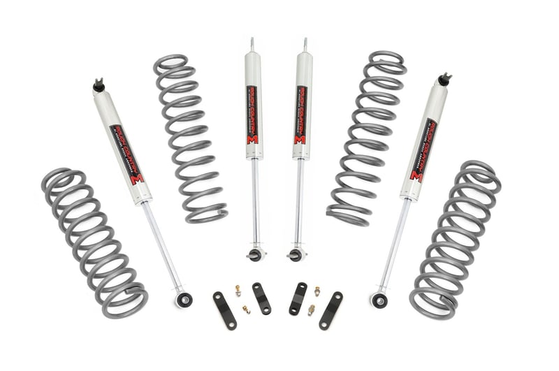 Rough Country 2.5" Lift Kit for 2007-2018 Jeep Wrangler JK Unlimited - 67930