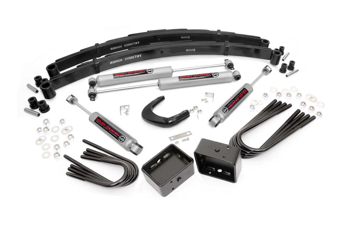 4 Inch Lift Kit | RR Blocks | Chevy/GMC C10/K10 Truck & SUV/K5 Blazer (73-76)