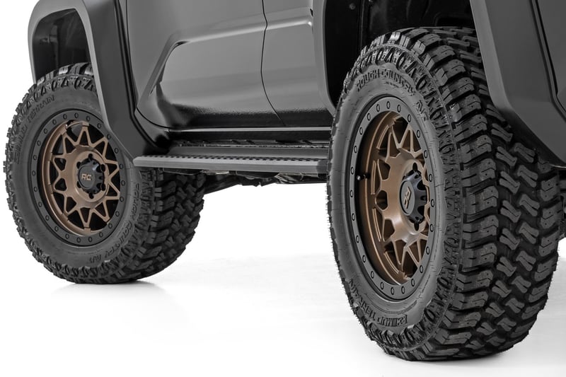 Rough Country 78 Series Wheel Simulated Beadlock | Bronze/Black | 18x9 | 6x5.5 | -12mm
