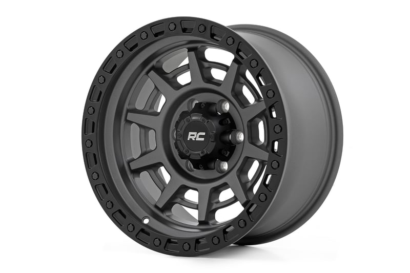85 Series Wheel Simulated Beadlock | Gunmetal Gray/Black | 17x9 | 6x5.5 |+25mm