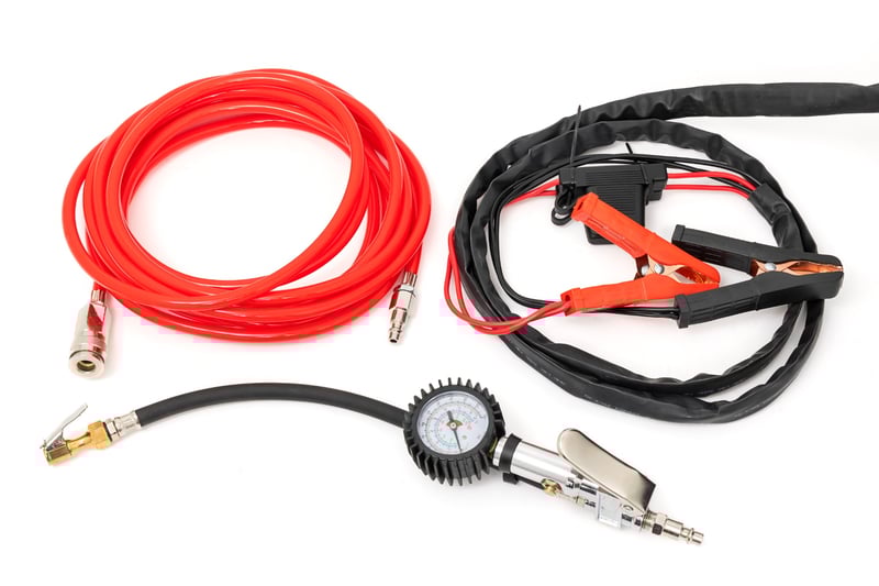 Portable Twin Motor Air Compressor w/Carry Case 12 Volt | 150PSI | 6.16 CFM - RS208A