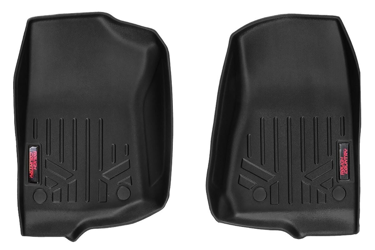 Floor Mats | FR | 2 Door | Jeep Gladiator JT (20-26)/Wrangler JL (18-26)/Wrangler Unlimited (18-26)