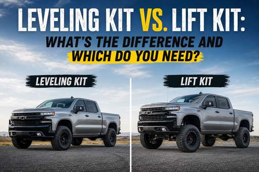 Leveling Kit vs. Lift Kit: What's the Difference and Which Do You Need?