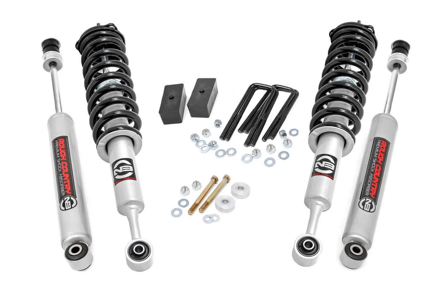Rough Country 3" Lift Kit N3 Struts & Shocks for 05-23 Toyota Tacoma 4WD 74531