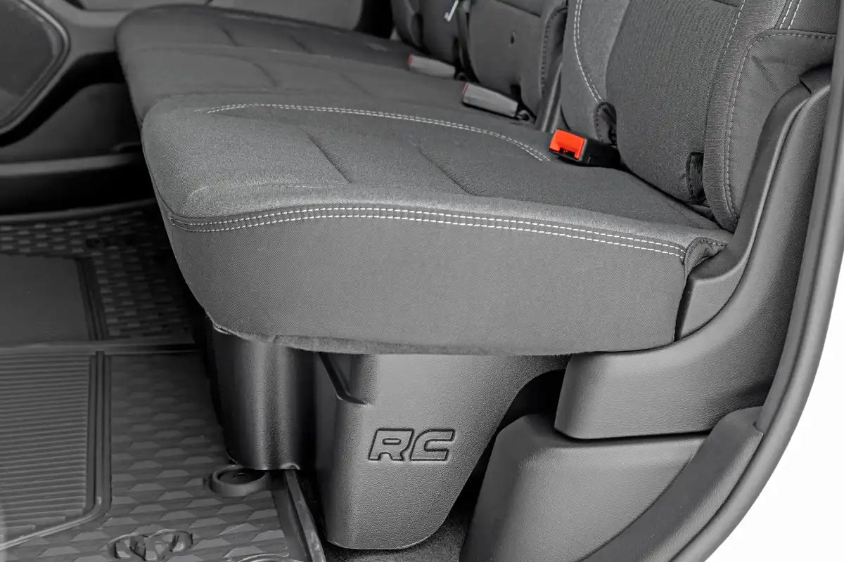 Rough Country Under Seat Storage for 2019-2024 Ram 1500 | Crew Cab - RC09421A
