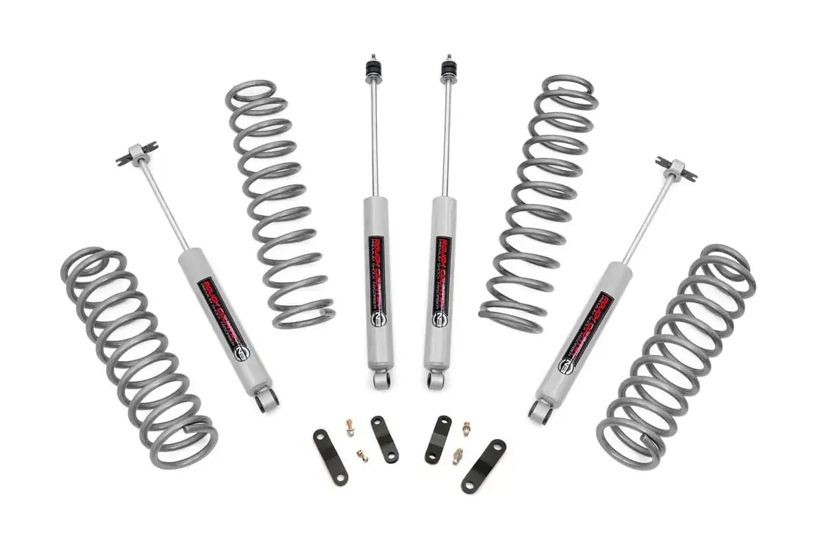 2.5 INCH LIFT KIT JEEP WRANGLER JK 4WD (2007-2018) PERF678 ROUGH COUNTRY