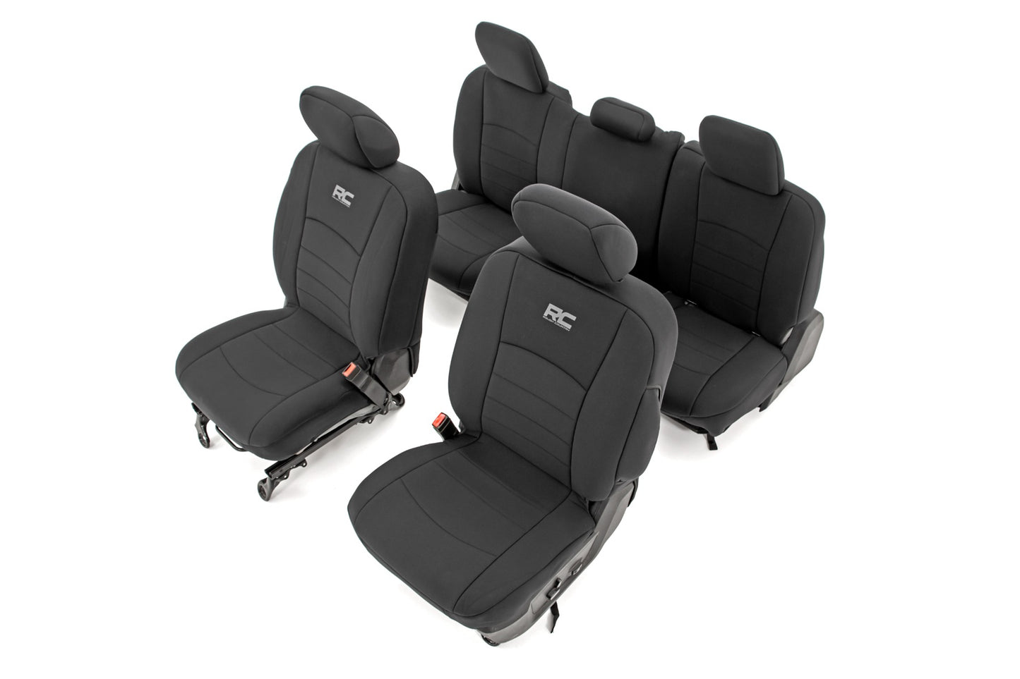 Seat Covers | FR Bucket RR Full bench | Ram 1500 (09-18)/2500 (11-18)/3500 (11-18)