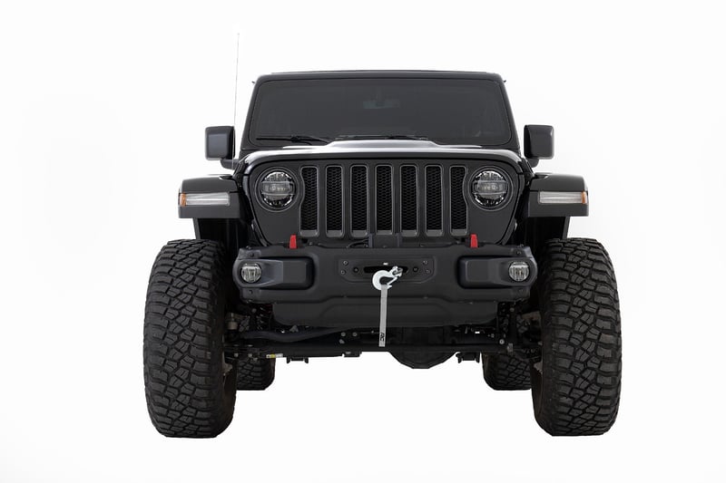 Winch Mounting Plate Modular Steel OE Bumper | Jeep Gladiator JT/Wrangler JL (18-25)-10652