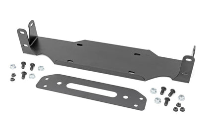 Winch Mounting Plate Modular Steel OE Bumper | Jeep Gladiator JT/Wrangler JL (18-25)-10652