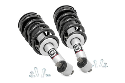 Rough Country Loaded Strut Pair 2 Inch Level | Chevy/GMC Tahoe (07-20)/ Suburban (07-20)/ Yukon (07-20)-501096_A