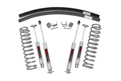 ROUGH COUNTRY 3 INCH LIFT KIT JEEP CHEROKEE XJ 2WD/4WD (1984-2001) -  670N2