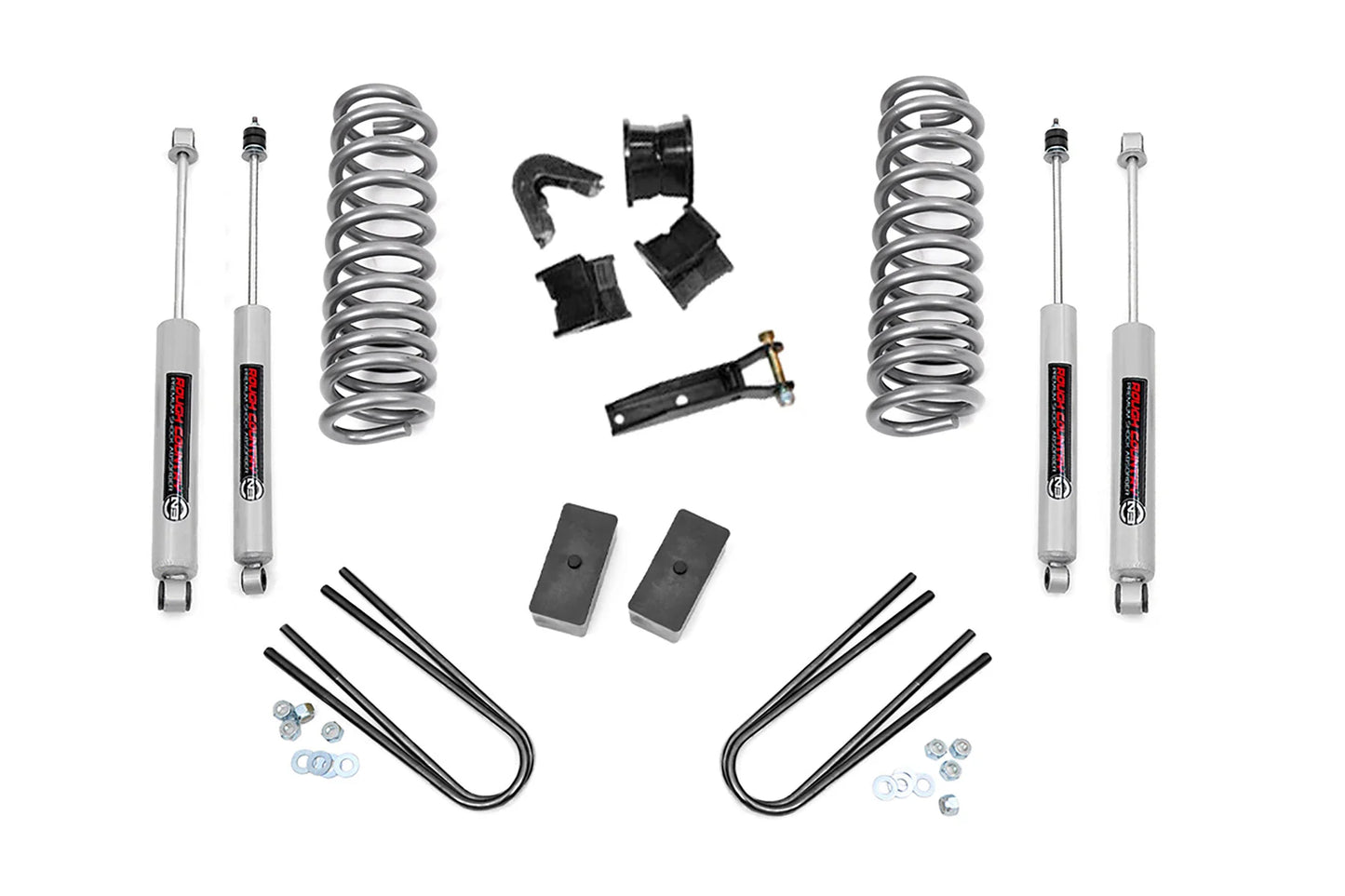 Rough Country 4 Inch Lift Kit Rear Blocks | Ford F-100/F-150 4WD (1977-1979) - 445-78-79.20