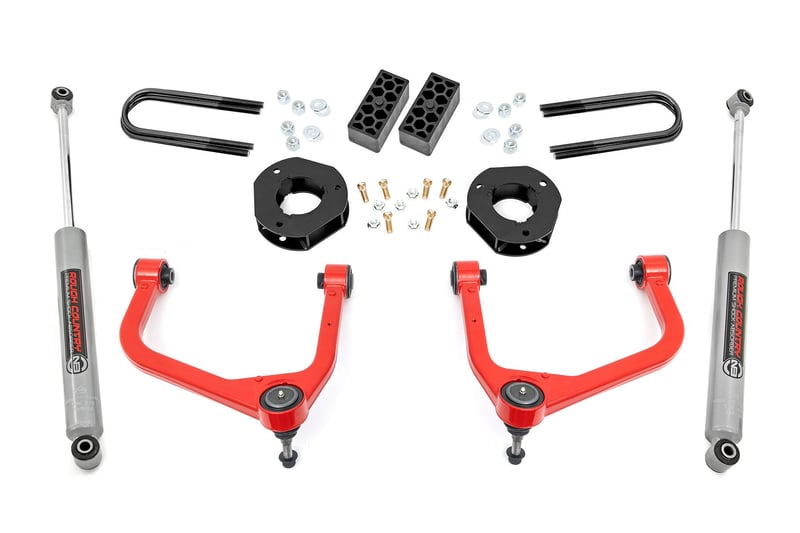 3.5 Inch Lift Kit Chevy Silverado 1500 2WD/4WD (2019-2024 & Refresh) 29532