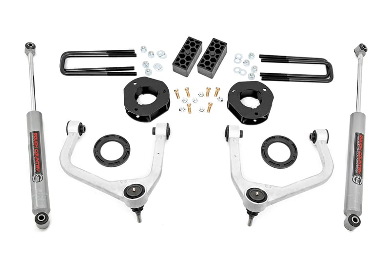 3.5 Inch Lift Kit Chevy Silverado 1500 2WD/4WD (2019-2024 & Refresh) 29532