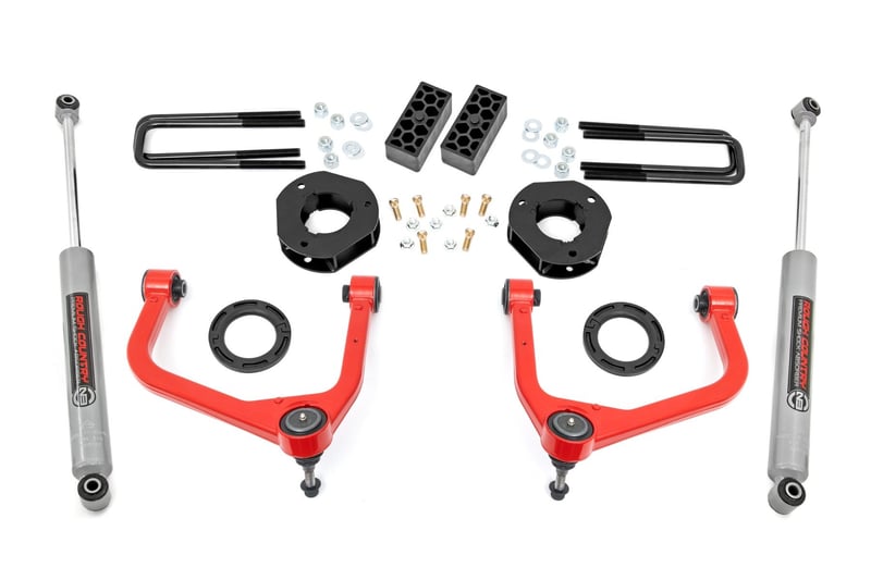 3.5 Inch Lift Kit Chevy Silverado 1500 2WD/4WD (2019-2024 & Refresh) 29532