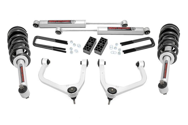 3.5 Inch Lift Kit Chevy Silverado 1500 2WD/4WD (2019-2024 & Refresh) 29532