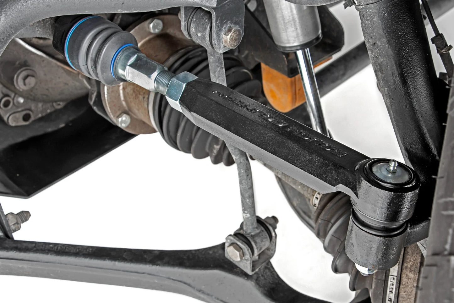 Rough Country HD Forged Tie Rod End Chevy Silverado & GMC Sierra 2500HD 4WD (2001-2010) - 11015