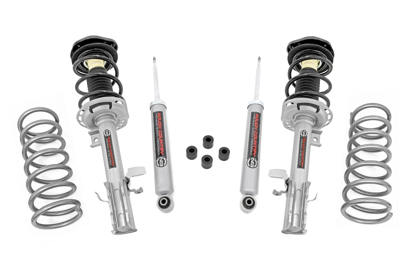 Rough Country 1.5 Inch Lift Kit Lifted Struts | Ford Bronco Sport 4WD (2021-2025) - 40131