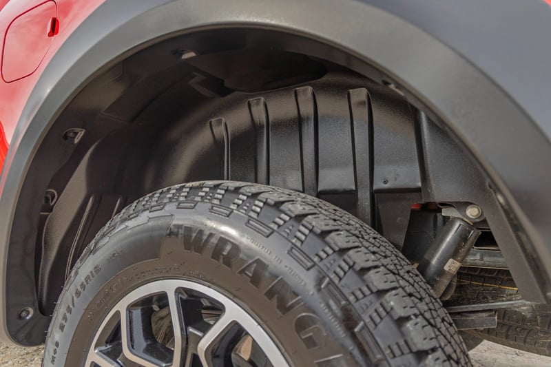 Rough Country Rear Wheel Well Liners Chevy Silverado 1500 2019-2024 4519A