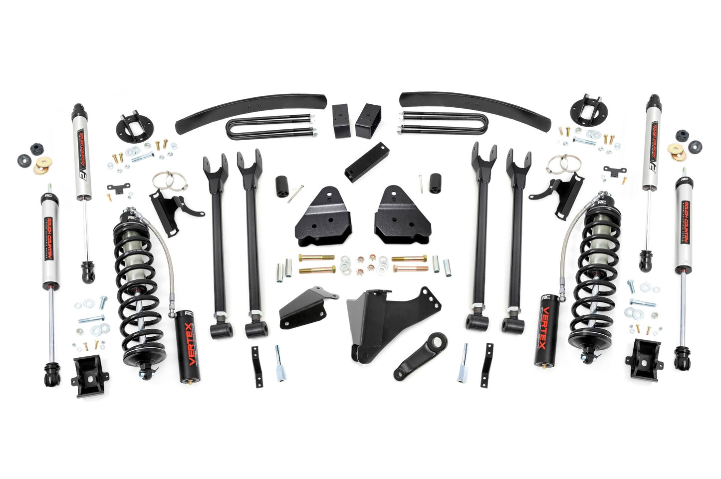 6 Inch Lift Kit  |  Gas  |  4 Link  |  No OVLDS  |  C/O V2 | Ford F-250/F-350 Super Duty (05-07)