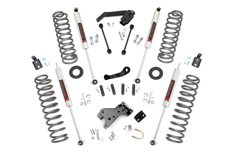 ROUGH COUNTRY 4 Inch Lift Kit 4-Door | Jeep Wrangler JK 2WD/4WD (2007-2018) 68130