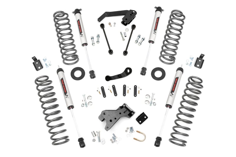 ROUGH COUNTRY 4 Inch Lift Kit 4-Door | Jeep Wrangler JK 2WD/4WD (2007-2018) 68130