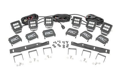 Ford Triple LED Fog Light Kit (17-20 F-150 Raptor)-70700