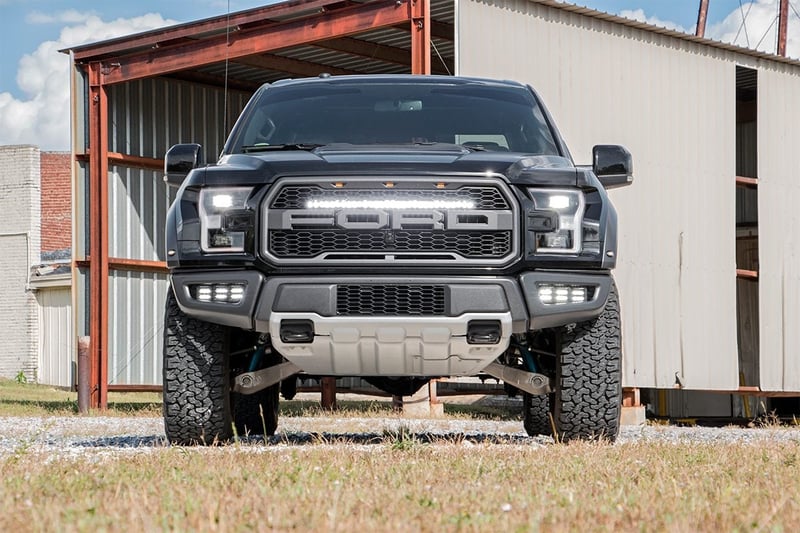 Ford Triple LED Fog Light Kit (17-20 F-150 Raptor)-70700