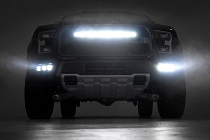 Ford Triple LED Fog Light Kit (17-20 F-150 Raptor)-70700