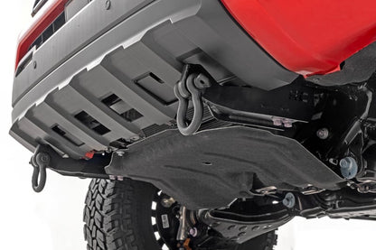 ROUGH COUNTRY Front Shackle Kit D-Ring Combo | Toyota Tacoma 2WD/4WD (2024-2025)-73126