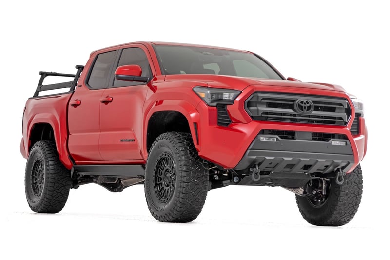 ROUGH COUNTRY Front Shackle Kit D-Ring Combo | Toyota Tacoma 2WD/4WD (2024-2025)-73126