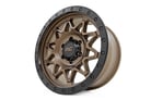 Rough Country 78 Series Wheel Simulated Beadlock | Bronze/Black | 18x9 | 6x5.5 | -12mm