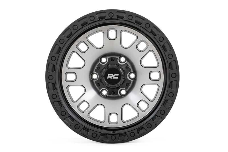 82 Series Wheel One-Piece | Machined Semi Gloss Black | 18x9 | 6x5.5 | -12mm