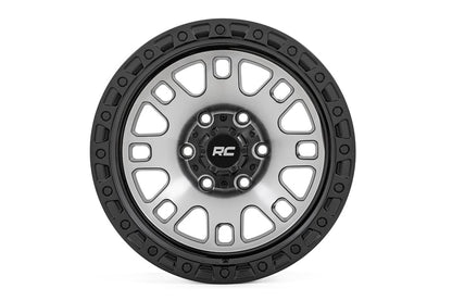 82 Series Wheel One-Piece | Machined Semi Gloss Black | 18x9 | 6x5.5 | -12mm
