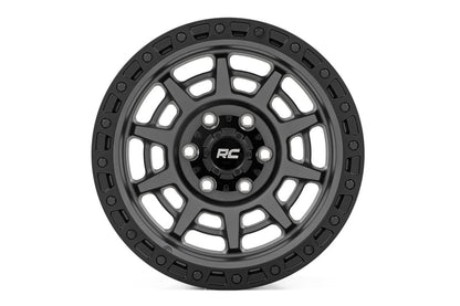 85 Series Wheel Simulated Beadlock | Gunmetal Gray/Black | 17x9 | 6x5.5 |+25mm