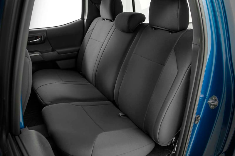 Rough Country Toyota Neoprene Front & Rear Seat Covers (16-20 Tacoma) 91031