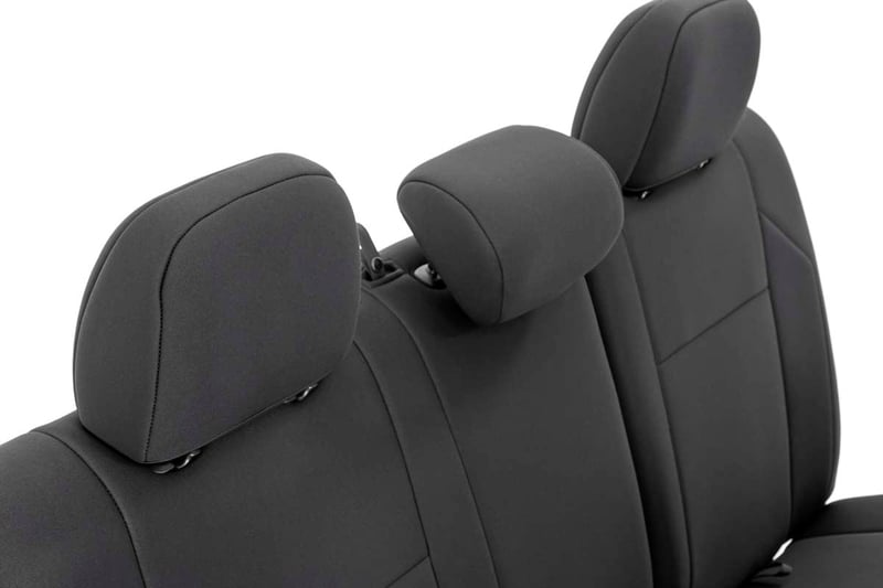Rough Country Toyota Neoprene Front & Rear Seat Covers (16-20 Tacoma) 91031