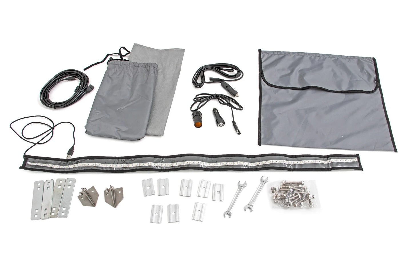 Roof Top Tent Rack Mount | 12 Volt Accessory & LED Light Kit - 99050