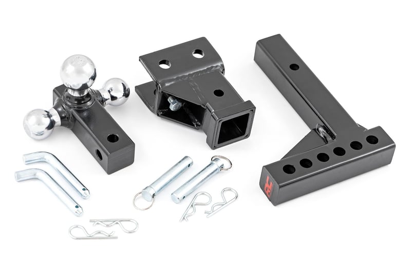 Adjustable Trailer Hitch 6 Inch Drop | Multi-Ball Mount | Fits 2 Inch Receiver -  99100