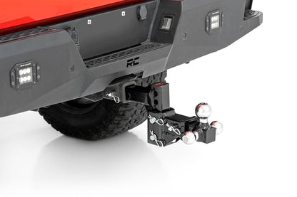 Adjustable Trailer Hitch 6 Inch Drop | Multi-Ball Mount | Fits 2 Inch Receiver -  99100